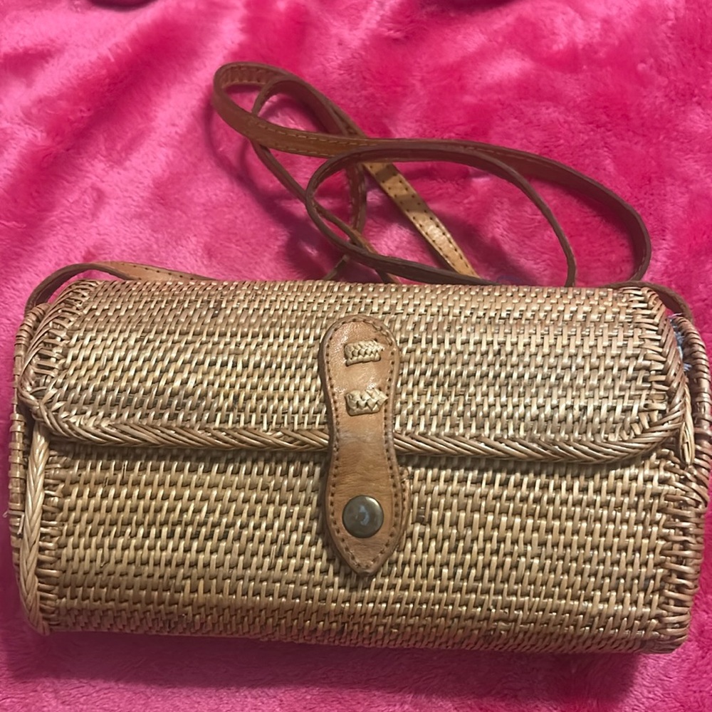 Amerii‎ Rattan shoulder bag